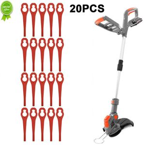 20pc plastblad för skräck TTCGT18 TTCGT18-3 GGCGT18 Sladdlös strimmer gräsklippare skärande blad Garden reserv pasrts