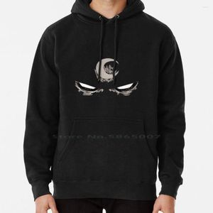 Herrtröjor månen riddare natt blodiga roliga legender hoodie tröja 6xl bomull mörk fantasi svärd