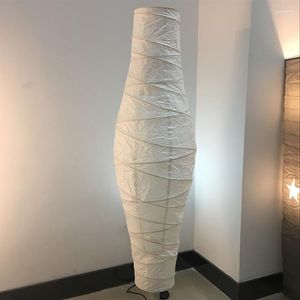 Floor Lamps Lamp Paper Lampshade Simple Nordic Style Vertical Light Cover Accessory LampshadeFloor