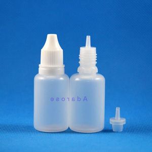 30 ML LDPE Plastic Dropper Bottles With Tamper Proof Caps & Tips Safe e Vapor Squeeze thin nipple 100 pieces per lot Sbabg