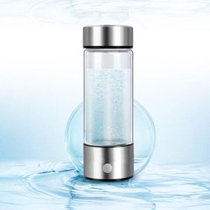 flaskor bärbar USB -titankvalitet Hydrogenrich vatten kopp jonisatortillverkare väte vatten generator antioxidanter orp väteflaska