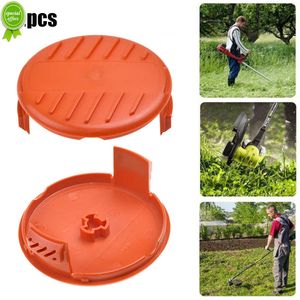 2Pcs Strimmer Trimmer Spool Cap Cover For Black Decker ST4525 ST5528 GH400 GL580 GLC1825 Replacement Part Brushcutter Acces