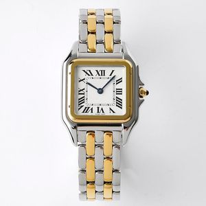 Watcher Watch Women's Watch Watch Watch Watch With Diamonds 316 من الفولاذ المقاوم للصدأ من الياقوت الكريستال مربع الساعة الياقوت