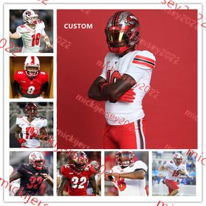 Quantavious Leslie Western Kentucky 2023 Fußballtrikot Kaleb Oliver Caden Veltkamp Jaques Evans Darius Thomas Western Kentucky Hilltoppers Trikots genäht