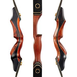 Bow Strzałka Rekurve Bow 30-50 funtów Łuk drewniany łucznictwo Longbow 60-calowe łowę łowiecką strzelanie Huntinghkd230626 Huntinghkd230626