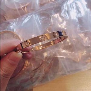 Дизайнерский шарм High Edition 18k розового золота, покрытый винтом, браслет для ногтей, сетка красная простая роскошная женская S