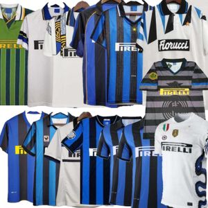 قمصان كرة القدم الرجعية inter 01 02 03 04 05 07 08 09 10 11 Figo Sneijder Milito s ibrahimouic قميص كرة القدم 2001 2002 2003 2004 2005 2007 2008 2010