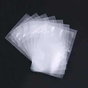 Clothing Wardrobe Storage 100PCS Vacuum Bags 9x13cm Plastic Textured Bag for Sealing Machine Saver Packaging Packer Seal 230625