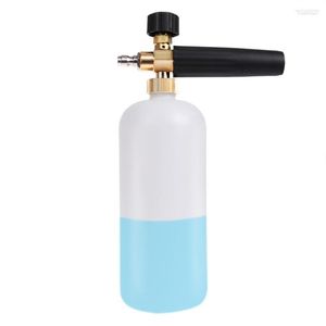 Bilbricka 1L 2st/1 st tvättskum Gun Snow Lance Spray Pressure Plastic Bottle Washing Pump