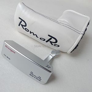 Другие продукты для гольфа Romaro Pultter Beadged Corber Cronge Steel с полным с ЧПУ измельченным брендом Golf Clubs Patters Sports Head Cover 230625