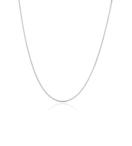 1 мм 2 мм ожерелье из стерлингового серебра 925 пробы женское итальянское ожерелье тонкая прочная застежка-лобстер 16 18 20 22 24 inch6274496