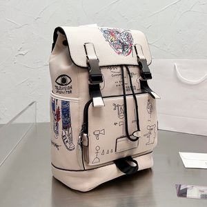 2023 Coac Track Lässige Lederschultern Herrenrucksack Designer-Rucksack Computertaschen Tragetaschen Geldbörse Handtaschen mit Gürtelriemen Verbundstoff Hochwertige Tasche Größe 40 x 29 cm