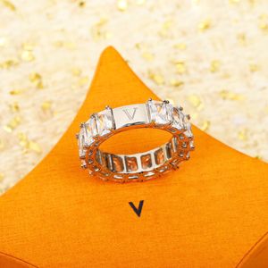 ring designer rings for women luxury diamond rings letters fashion trendy silver rings men couple rings engagement rings gifts