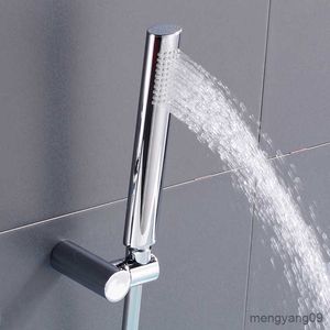 Bathroom Shower Heads Round Shape in Held Shower Water Saving Shower Head With Shower Hose Bathroom Accessories R230627