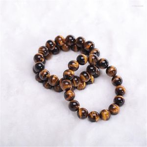 Strand Fashion Tiger Eye Beads Bracelets Men High Quality 6/8/10/12/14/16/18mm Natural Stone For Women Handmade Jewelry Gifts