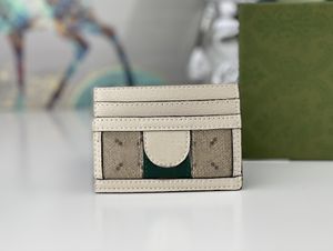 Luxurys Designer-Geldbörsen Ophidia Männer Frauen Kartenhalter Mode Marmont Kurze Geldbörsen Hochwertiges Doppelbuchstaben-Design mit Originalverpackung