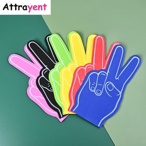 Other Event Party Supplies 6pcs EVA Glove Clap Hands Cheer Fingers Palm Cheerleading Cheerleader Team Spirit Fans Training Pompom Mountainboard Basketball 230627