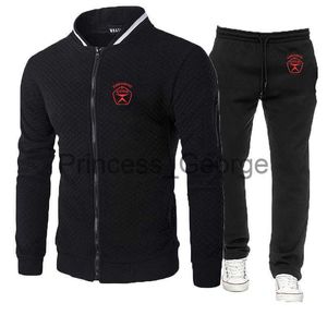 Herrspår CCCP ryska 2023 Men's Sovjetiska Sovjetunionen Nya dragkedja Hoodies Sports Fitness Tracksuit Hooded Sweatshirt Topspants Harajuku Suit X0627