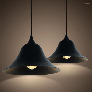 Lampy wiszące loft czarny lampa żelaza z żelaza w doniczce retro industrialne wiszące światło sconce Dekoracja wyposażenia domu do baru restauracyjnego