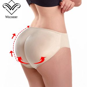 Womens Seamless Push Up Hip Up Panty Natica Enhancer Pad Mutandine imbottite Butt Lift Mutandine