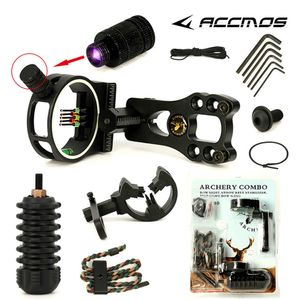 Bow Arrow Topoint TP1000 Archery Upgrade Combo Bow Sight Kits Упор для стрелы Стабилизатор для охоты Recurve/Compound Bow AccessoriesHKD230626