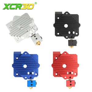 Setzt XCR3D -Druckerteile Titan Aero Heizkühlung Aluminium Kühlblock V6 Titan Extruder Kurzbereich Hotend 1,75 mm Kühler 1PC