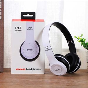 Bluetooth Headset P47 Headset Foldable Bass Gift Wireless Sports Bluetooth HeadsetTQ