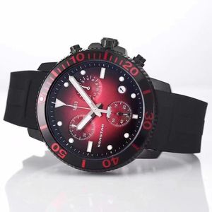 2023 T120417A nowy projektant ruchu zegarki mężczyźni wysokiej jakości luksusowy męski zegarek wielofunkcyjny chronograf montre zegary darmowa wysyłka