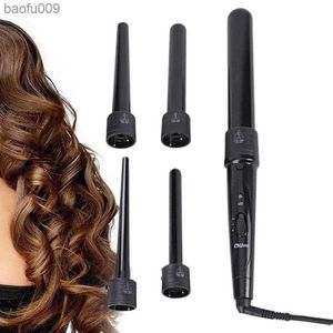 5-w-1 Curling Iron Electric Hair Curling Różdżka do stylizacji włosów narzędzia do włosów przestępczy