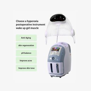 PDT LED Light Plus Gesichtssprühmaske mit reinem Sauerstoff für hyperbare Sauerstoff-Gesichtsmaschine, Faltenentfernung, Hautverjüngung, Anti-Aging-Gesichtsschönheitsinstrument