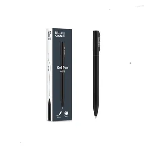 1 Stück DELI NS552 Gelschreiber mit schwarzer Tinte, 0,5 mm, Schule, Studentenbedarf, Schreibwaren
