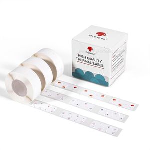 Papier 3 Roll 630pcs Klezyczny niedźwiedź pieczęć śnieg lis owocowy etykiety dla D30 termiczne bluetooth termiczne drukowanie papieru etykiet