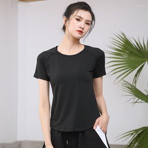 Active Shirts Yoga Clothes Female Spring And Summer Net Red Gym Sports Suit Morning Running Quick-Drying Loose