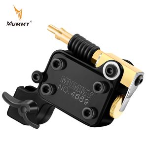 Tattoo Machine Mummy Rotary Tattoo Machine For Liner Shader Clip Cord Connection Aluminum Frame Tattoo Gun Supplies 230626