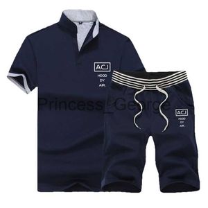 Men's Tracksuits Tracksuit Man Sets Pants Summer New Men's Cropped T Shirt Shorts Casual Suits Mens Clothing Brand 4XL Sweat Suits Men Short Set x0627