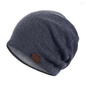 Basker män kvinnor casual bonnet vår höst mode vuxna gata skalle cap gåva springa mjuk cykling utomhus sport slouch beanie hatt