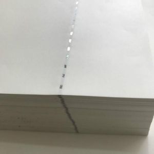 Paper Security Paper 90g A4 Cotton Hemp Silver Safety Thread Security Paper Report Qualified Ticket Office Contract Printing Paper