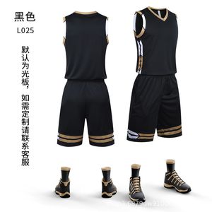 Jersey Basketball Mens Basketball Sports Vest Basketball Wear Jersey Anpassning Tävling Team Uniform Basket Training Wear Kvinnlig