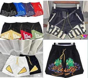 Projektant Rhude Men's Shorts Summer Fashion Beach Pants Wysokiej jakości Monster Street Apparel Multi kolorowe nowe szorty męskie szorty M-xxxl