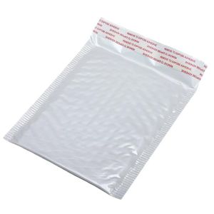 Mailers Hysen Bubble Mailers 100 pcs Free Shipping White Shipping Packaging Bags for Small Business Supplies Packaging Bubble Envelope