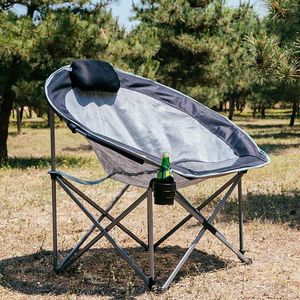 Camp Furniture Modern Minimalist Outdoor Foldable Portable Backrest Fishing Chair Suitable For People Home Lunch Break Adult Travel Camping