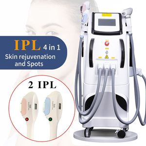 4 in 1 Depilazione indolore congelante IPL OPT Pigmento E-light Rafforzamento della pelle Rimozione del tatuaggio Sbiancamento laser rassodamento della pelle Rimozione delle rughe