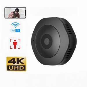 Diğer Kamera Ürünleri Wifi Mini 4K 1080p HD Kablosuz Akıllı Ev Cihazı Cam Espion Görünmez Gece Görüş Kamerası Hareket Algılamalı Uzaktan Monitör 230626