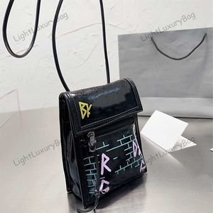 2024 neue Stil Designer Mini Doodle Handytasche Öl Wachs Leder Schulter Umhängetaschen Mode Geldbörse Frauen Luxus Handtasche Tote klassische weibliche Geldbörse