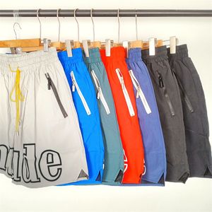 Designer Männer Limited Rhude Shorts Sommer Schwimmen Kurzknee Länge Hip Hop High Street Sporttraining Strandhosen Herren Elastische Taille Mesh Jogginghosen