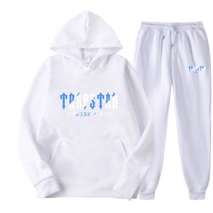 Trapstar Designer Mens Tracksuits Women s tryckta bokstäver huva tröjor Stråkning Löst passande avslappnad sport som kör förtjockad termisk iffcoat