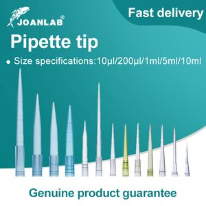 Material de laboratório JOANLAB Laboratory Pipette Tips 10ul 200ul 1ml 5ml 10ml Micropipette Descartável Plastic Tip Equipment 230627