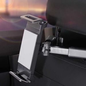 Car Back Seat Headrest Phone Holder Stretchable Tablet Stand Rear Pillow Adjustment Bracket for 4.7-12.9 Inch Ipad L230619