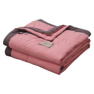 Sängkläder sätter sommar quilt tvättbar solid tunt sängöverdrag tröskel mikrofiber lättvikt filt 110x150 cm 230626