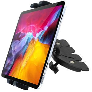 Evrensel 4 - 12.9 Inç Tablet Standları Tutucu Araba CD Yuvası Tablet Braketi iPad Mini Pro Samsung iPhone Için Cep Telefonu Montajı